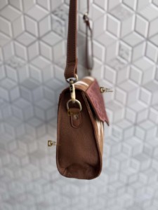 Bolso tote de cuero vacuno de última llegada, hecho a mano, estilo gitano bohemio, de cuero auténtico, estilo western, elegante, para mujer. - Product Image 3