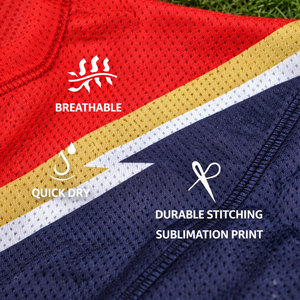 Uniforme de Fútbol Personalizado para Clubes y Equipos - Secado Rápido, Transpirable, Tela 100% Poliéster con Nombre y Número del Jugador Sublimados - Product Image 3