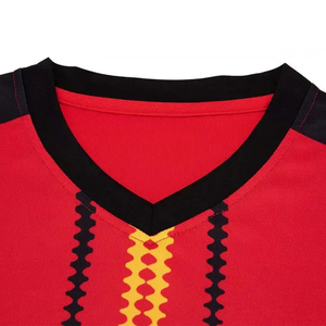 Comfortable Unisex Soccer Uniform Custom Purple White Heat-Transfer Printed Wholesale Price Custom Logo Unisex Affordable Price - Product Image 3