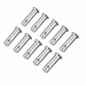 Stainless Steel Square Drive M10 Round Head Pin Bolt Shoulderless Fastener Industrial Assembly Custom Clevis - Product Image 1