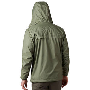OEM Coated Stand Water Resistant Windproof Workout Training Outdoor <b>Jacket</b> Trouser Hiking Trekking Adventure Sports Windbreaker - Product Image 3