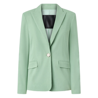 Blazer pour femme 2026 Nouvelle Tendance Coupe Ample Bureau Formel Décontracté Élégant Grande Taille Manteau Vente en Gros OEM Logo Personnalisé