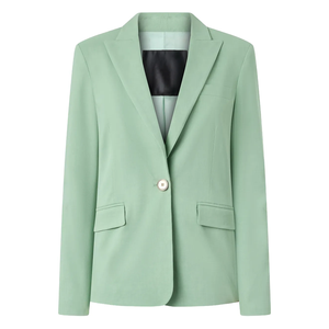 Blazer para Mujer, Chaqueta de Traje, Nueva Colección 2026, Estilo Moderno, Corte Holgado, Formal de Oficina, Casual, Elegante, Tallas Grandes, Venta al Por Mayor, Logotipo Personalizado OEM - Product Image 1