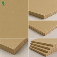 Panneau de particules MFC Jinbase XT6012-3 en tissu kaki 18 mm E0, découpé sur mesure pour mobilier d'hôtel et de bureau