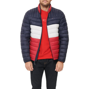 Men's Casual Long Stand Collar Puffer <b>Jacket</b> Autumn Embroidered Polar <b>Fleece</b> Full Zip Soft Polyester Fabric <b>Thick</b> Outdoor - Product Image 1