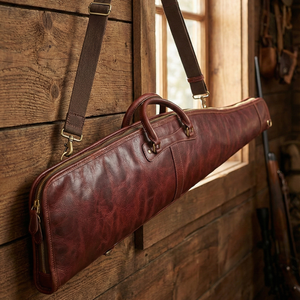 Funda de cuero para pistola de caza de color liso, diseño al por mayor, nueva llegada, funda de cuero para pistola de caza y tiro con etiqueta personalizada para exteriores - Product Image 5