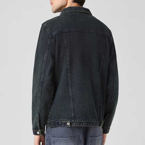 Veste en jean pour homme, matière durable, très vendue, prix raisonnable, designs uniques, entièrement personnalisable. - Product Image 2