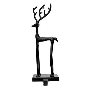 Figurine Moderne Cerf Argenté Décoration Maison Sculpture Animale en Métal Centre de Table Ornement 3D Décoration de Salon Cerf Debout - Product Image 2