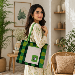 Custom Printed Jute Tote <b>Bag</b> Eco Friendly <b>Reusable</b> Natural Carry <b>Bag</b> for Shopping and Everyday Use Stylish Design Modern Finish - Product Image 2