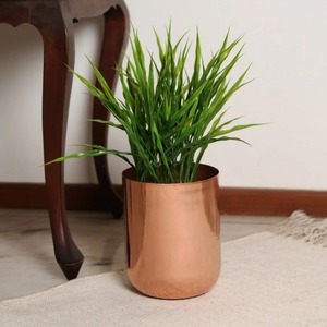 Jarrón de Metal con Acabado Dorado, Pieza Decorativa Floral de Lujo para Vestíbulo de Hotel y Eventos, Jarrón de Metal Decorativo Moderno y Artístico - Product Image 6