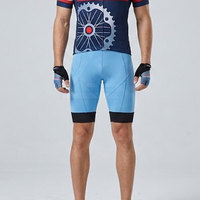 Shorts de cyclisme modernes pour hommes avec technologie de séchage rapide, matière extensible, coupe athlétique pour les longues balades et les aventures en plein air