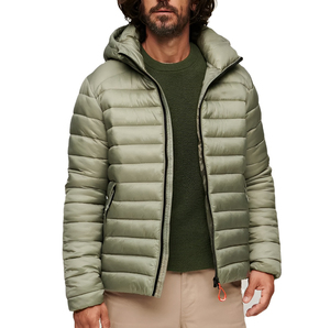 <b>Waterproof</b> Reversible Thick <b>Winter</b> Puffer <b>Jacket</b> for Unisex with Hood - Product Image 1