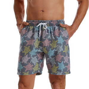Shorts Bermuda Homme Personnalisés en Spandex/Polyester Tricoté Légers Respirants Séchage Rapide Taille Mi-Haute avec Cordon de Serrage Athlétiques - Product Image 5