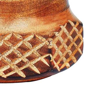 Bol en bois naturel fait main pour servir des salades fraîches, des fruits, des collations, des noix et des desserts, avec un charme rustique, écologique, style américain - Product Image 3