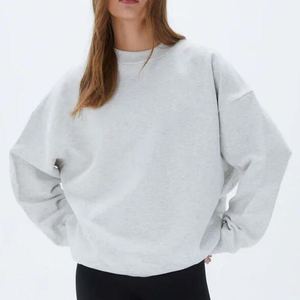 Sweat-shirts à capuche décontractés pour femmes, doublés, brodés avec logo personnalisé, en polyester/coton doux et confortable, vente en gros - Product Image 5