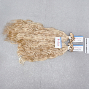Cinta en extensiones de cabello Estilo ondulado natural Cabello humano Remy vietnamita Textura suave y sedosa Ondas suaves Suministro de cabello a granel - Product Image 4
