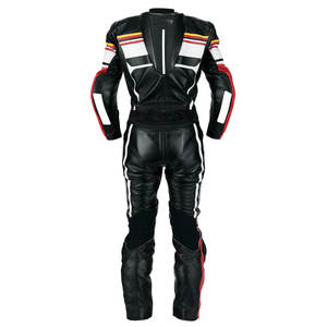 Combinaisons de course moto en cuir robustes, confortables, coupe-vent, respirantes, grandes tailles, pour la course moto - Product Image 2