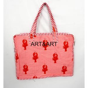 Bolso para Portátil Hecho a Mano, Duradero, Ligero, Moderno, con Estampado Artesanal, Asa Acolchada, Cierre, Gran Capacidad, Textil Informal - Product Image 2