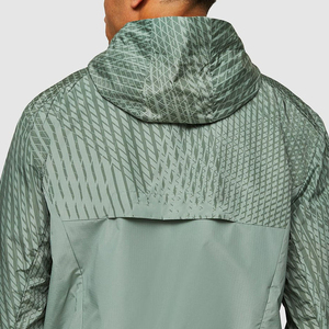 <b>Lightweight</b> Hooded Design Water Resistant Fabric Perfect for <b>Running</b> Hiking and Outdoor Wear Windbreaker Men's <b>Jackets</b> - Product Image 3