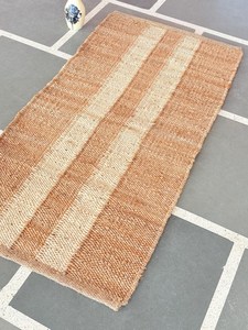 Alfombra de Yute Tejida a Mano, Fibra Natural, Decoración para el Hogar, Alfombra de Yute Hecha a Mano de Primera Calidad, Alfombra Ecológica Natural - Product Image 2