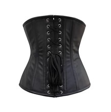Corsé de Cuero de Alta Calidad para Mujer, Ajustable con Cordones, Moldeador de Cintura, Servicio de Muestra de Fábrica OEM ODM Disponible - Product Image 4