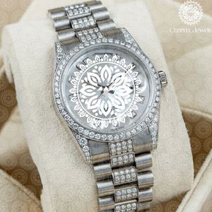 Reloj de Lujo Charm Jewells con Correa de Acero Inoxidable, Movimiento Mecánico Analógico, Esfera de 40 mm, Luminoso, Cierre Plegable, para Hombre, Automático - Product Image 2