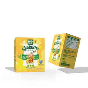 Bebida de Kombucha personalizada al por mayor, bebida instantánea probiótica en polvo, preparación rápida, embalaje personalizado para productos - Product Image 1