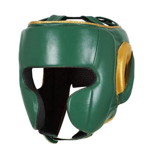 Protector de Cabeza de Boxeo Personalizado de Cuero Acolchado Suave - Diseño Ajustable y Duradero con Servicios OEM/ODM - Product Image 3
