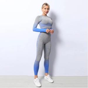Ensemble de sport de luxe 3 pièces pour femme : soutien-gorge de sport personnalisé, leggings et pantalon, haute qualité, avec logo - Product Image 6