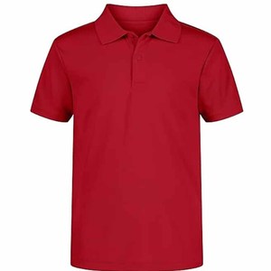 Chemise décontractée pour hommes en coton tricoté 100 % à manches courtes, col rabattu, respirante, anti-plis, haute qualité, personnalisable avec logo – Vente en gros - Product Image 1