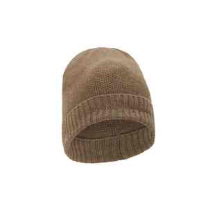 Gorro de cachemira para invierno, diseño acanalado, grueso, a rayas, venta al por mayor, tejido, admite logotipo personalizado, gorro de alta calidad - Product Image 6