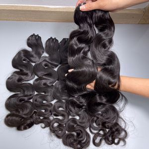 Vente en gros 100% paquets de cheveux vierges bruts du Vietnam cheveux Remy de haute qualité corps ondulé chinois public ciblé soins détaillants Salons - Product Image 4