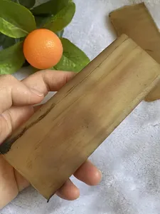 Escalas de cuerno de búfalo marrón Ram de cuerno y escala pulida Color de tamaño personalizado para mangos de cuchillos con la mejor calidad de la India - Product Image 5