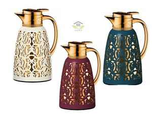 Luxury metal decor vintage silverware floral metalwork <b>teapot</b> premium tea accessory handcrafted artistry kettle traditional - Product Image 2