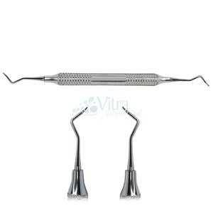 Equipo Profesional de Limpieza y Relleno Dental, Instrumentos Quirúrgicos Dentales de Acero Inoxidable, Scalers - Product Image 6