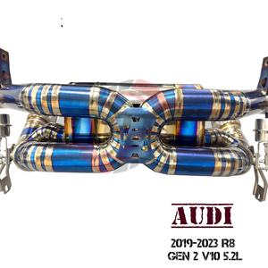 Système d'échappement Valvetronic avec soupape de contrôle en titane, silencieux Catback, son agressif pour les performances de course, Audi R8 V8/V10 4.2/5.2 - Product Image 4