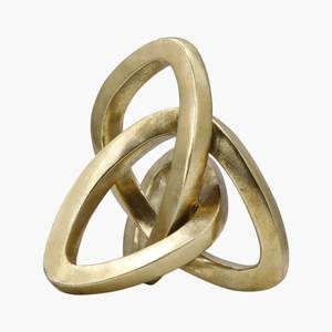 Objets décoratifs en métal raffinés et artisanaux, sculptures conçues pour des espaces d'exposition élégants dans la décoration intérieure. - Product Image 1