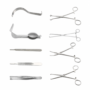 Juego de Instrumentos Quirúrgicos de Episiotomía Ginecológica de Alta Calidad, Acero Inoxidable, Aprobado por CE, Kit Médico Reutilizable - Product Image 1