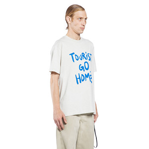 Camisetas de Hombre 100% Algodón, Logotipo Personalizado, Color Sólido a la Moda, Camisetas Casuales para Hombre, Corte Regular - Product Image 3