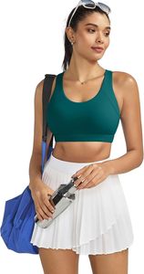 Women's High Performance Sports <b>Bra</b> with Soft Removable Padding <b>Wide</b> Shoulder <b>Straps</b> and Maximum Support for Intense Fitness - Product Image 5