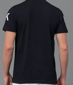Camiseta de Algodón Estampada Lisa Minimalista para Hombre, Corte Regular, Suave y Ligera, Informal, Básica, para Oficina, Gimnasio y Viajes, OEM ODM - Product Image 3