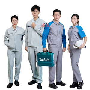 PRECIO DE FÁBRICA Ropa de trabajo informal, uniforme de trabajo personalizado, pantalones de trabajo para hombre, camisas de trabajo para construcción, uniforme de fábrica FMF - Product Image 1