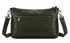 Premium Genuine Leather Crossbody <b>Bag</b> for <b>Women</b> Japan Style Fashion Vintage Shoulder Purse Casual Travel <b>Messenger</b> Handbag - Product Image 4