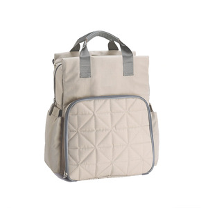 Bolsa de Pañales de Lona, Gran Capacidad, Impermeable, Mochila Multicompartimentos para Mamás y Papás, Viajes, Cuidado del Bebé - Product Image 3