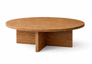 Vintage Style Farmhouse New Design Mango Wood <b>Round</b> <b>Side</b> Coffee <b>Table</b> for Living Room Furniture wholesale price - Product Image 5