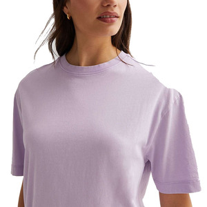 Camisetas de Mujer con Hombros Caídos y Corte Largo, Precio Razonable, Camisetas Lisas con Impresión Personalizada - Product Image 6