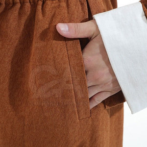 Ensemble d'entraînement de Wushu Premium pour adultes : Haut à manches longues et pantalon assorti, léger, respirant et écologique pour le Kung Fu et les arts martiaux - Product Image 5