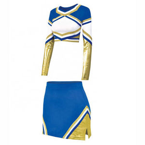 Uniformes de cheerleading personnalisés imprimés respirants en spandex nouveau design vente en gros - Product Image 1