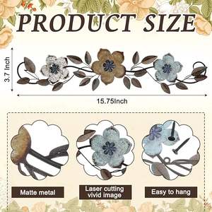 Private Branding Handmade Premium Iron <b>Wall</b> Hanging For Living Room Bedroom Office Stylish Decorative <b>Wall</b> Sculpture - Product Image 2