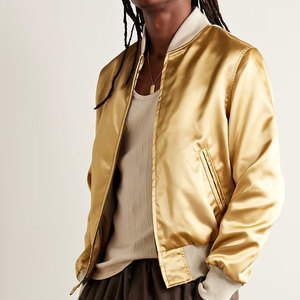 Chaqueta Sukajan Elegante para Hombre, Bordado Personalizado Detallado, Material Duradero, Perfecta para Moda Casual, Ropa de Calle, Atuendo Diario - Product Image 2